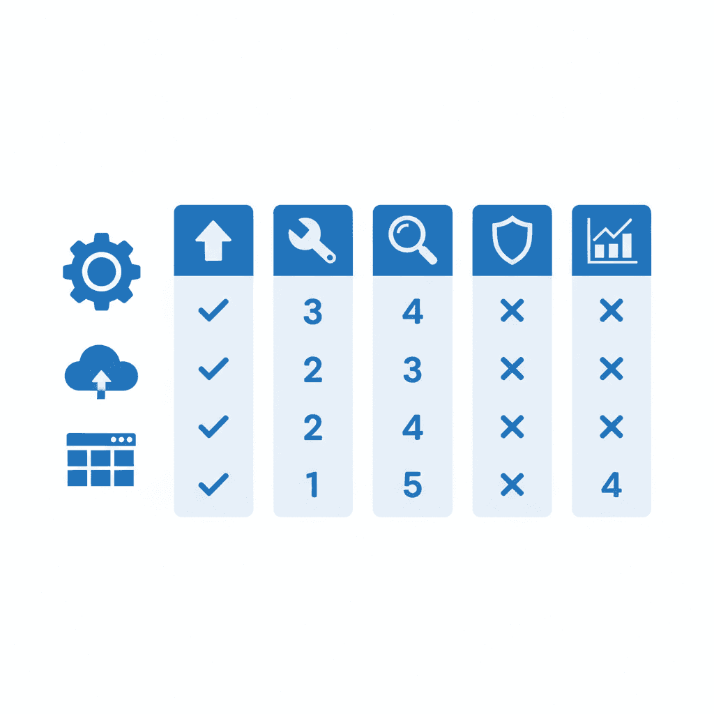 DSGVO-Scanner Vergleich 2026 – ScanCompliance.de, Compliso, Website-Check.de und Dr. DSGVO im direkten Funktionsvergleich